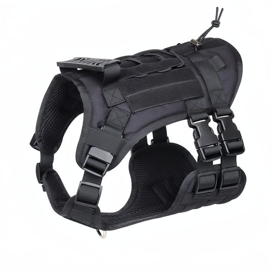 Tactical Vest for Large Dogs, Water Resistant, Dog Chest Harness